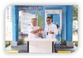Pembangunan SPKLU di Lingkungan Kerja BNI